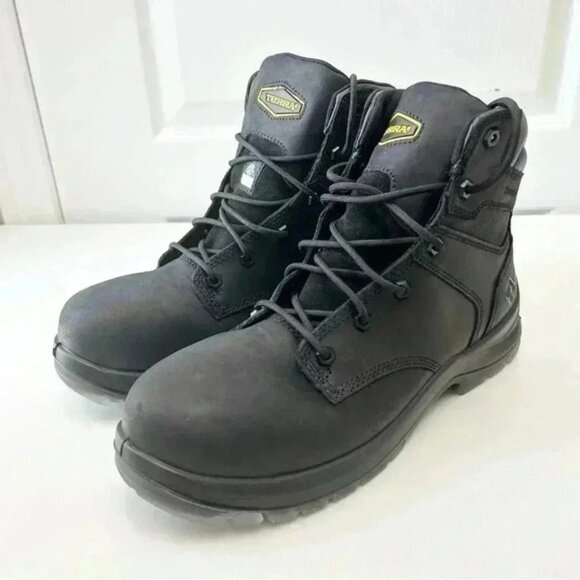 Terra Byrne Work Boot Unisex 6" Waterproof Composite Toe TR0A839BBLK Black 10 - Picture 6 of 16